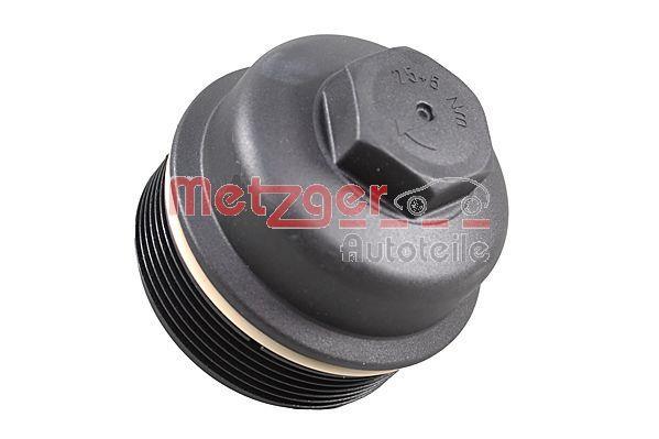 Cubierta, caja filtro de aceite (Cuerpo filtro de aceite) METZGER ref. 2370098